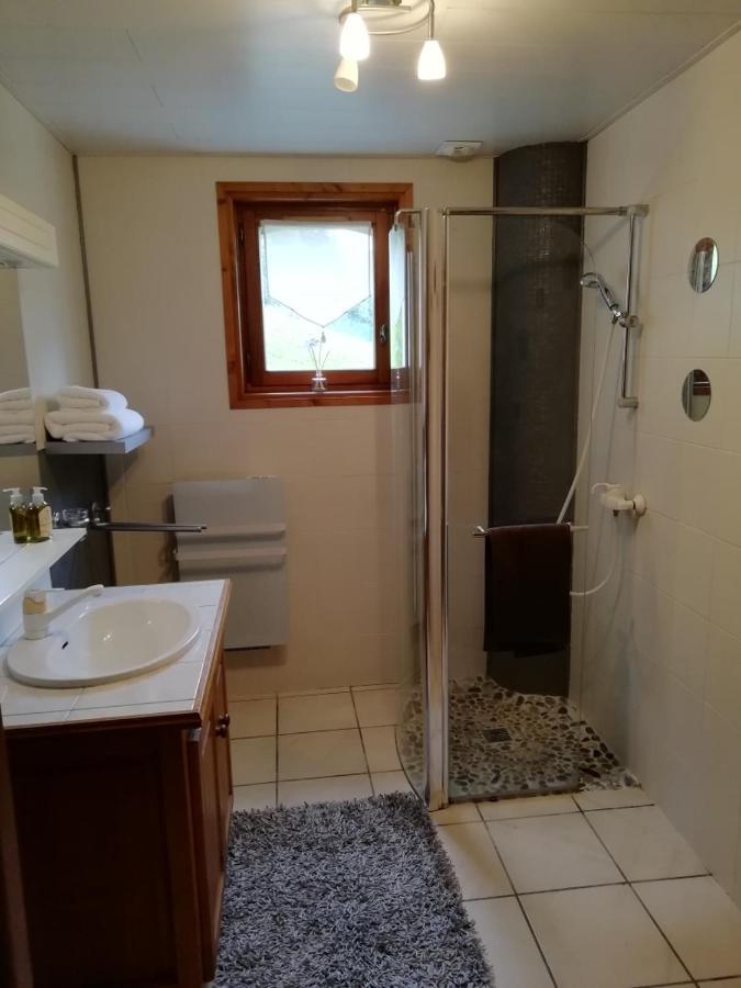 Chambres En Chalet Petit Dejeuner Inclus La Cote d'Arbroz Kültér fotó