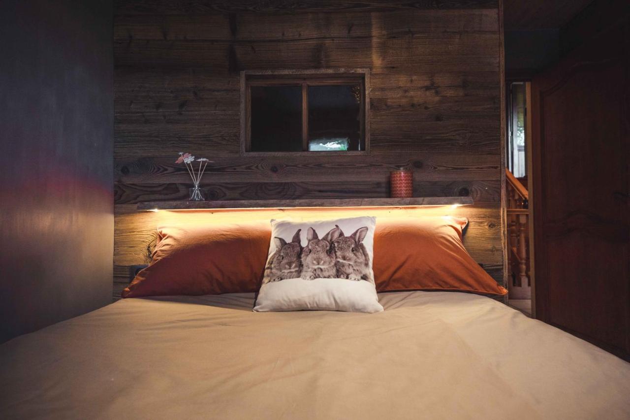 Chambres En Chalet Petit Dejeuner Inclus La Cote d'Arbroz Kültér fotó