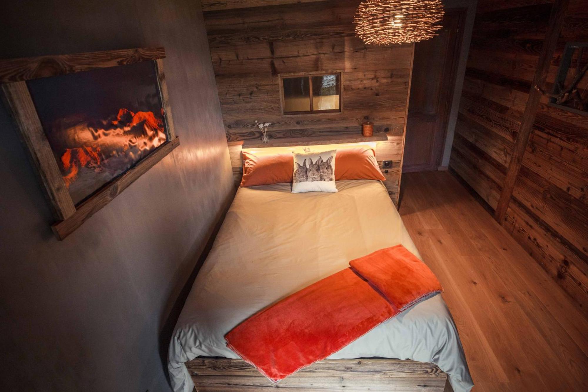 Chambres En Chalet Petit Dejeuner Inclus La Cote d'Arbroz Kültér fotó