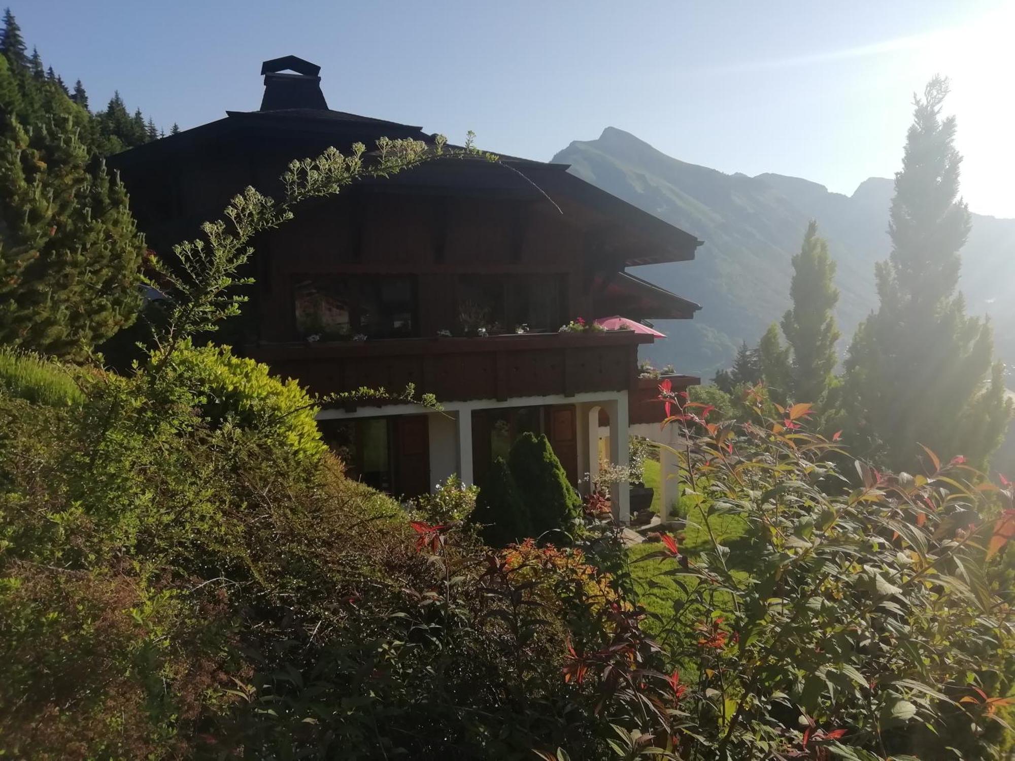 Chambres En Chalet Petit Dejeuner Inclus La Cote d'Arbroz Kültér fotó
