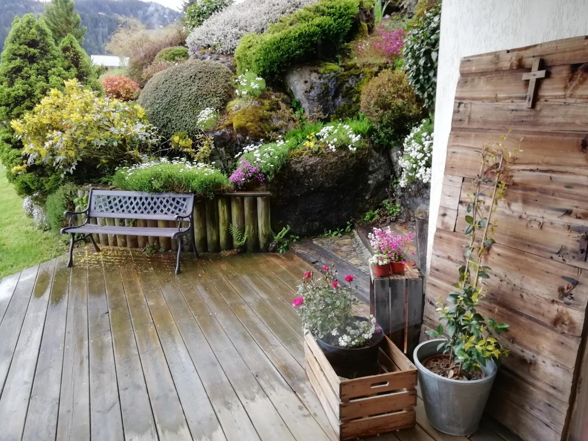 Chambres En Chalet Petit Dejeuner Inclus La Cote d'Arbroz Kültér fotó